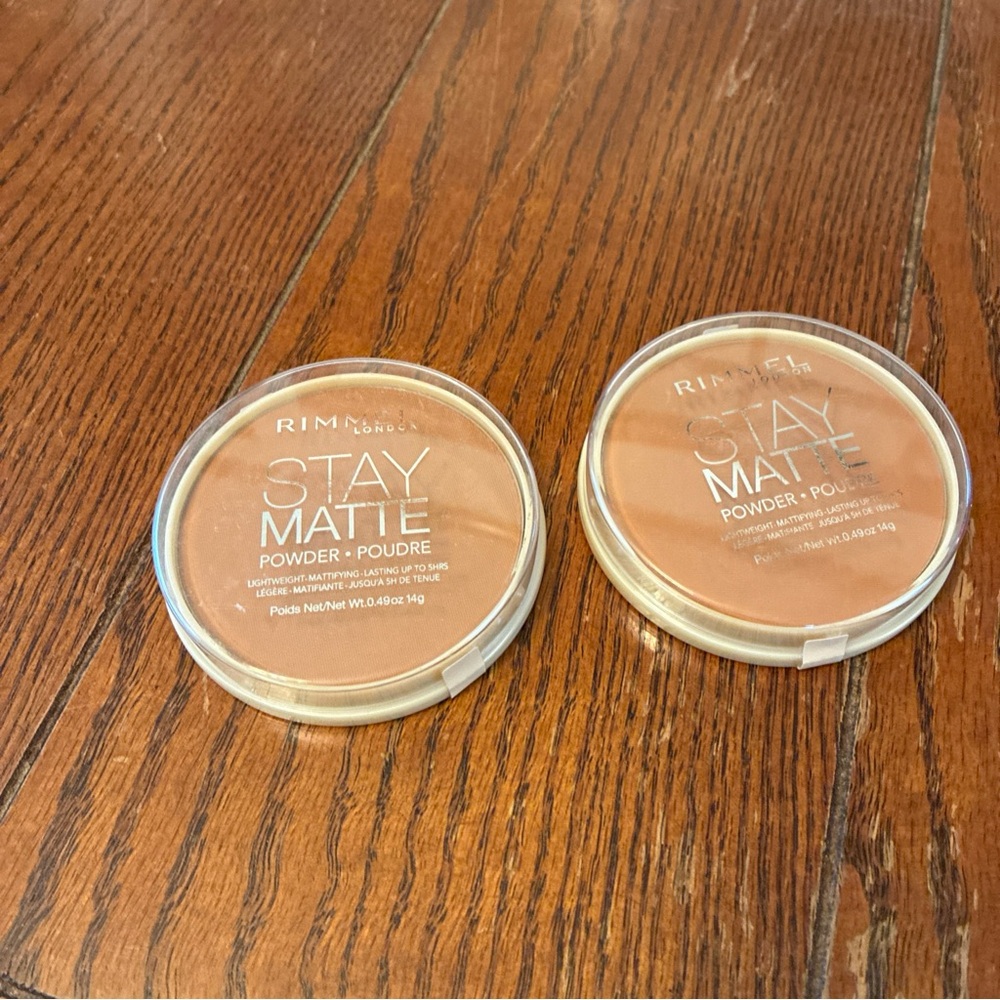 Rimmel London Stay Matte Powder-025 TOFFEE LOT OF 2 SEALED/NEW